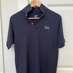 Yale Navy Polo Shirt, Size Kids Large 14-16